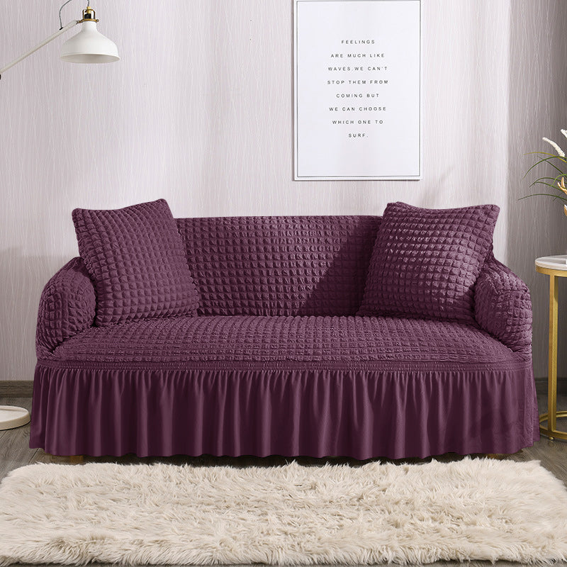 Persian Bubble Sofa Cover - Purple