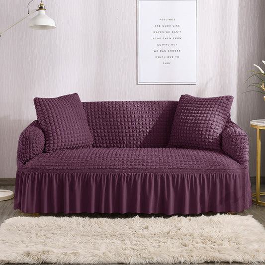 Persian  Bubble Sofa Cover - Purple